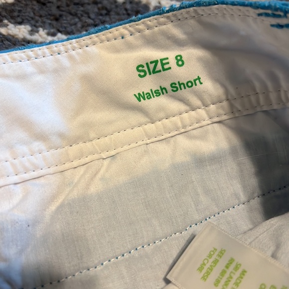 Lilly Pulitzer Walsh short size 10 blue lace - Picture 3 of 6